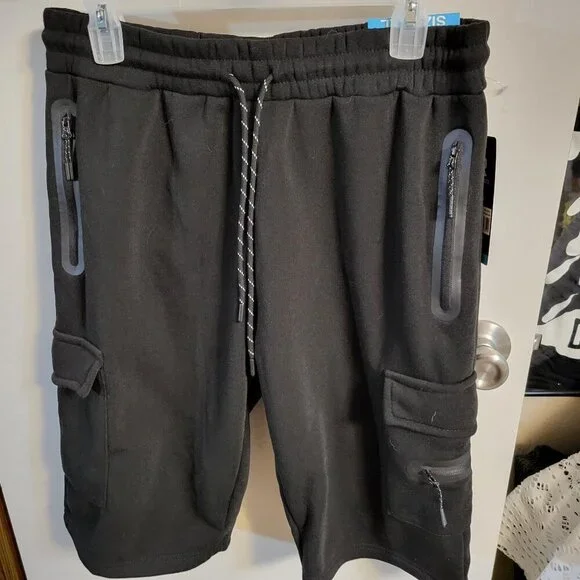 *****NWT STREET RULES MENS JOGGER SHORTS SZ XL - Picture 1 of 5